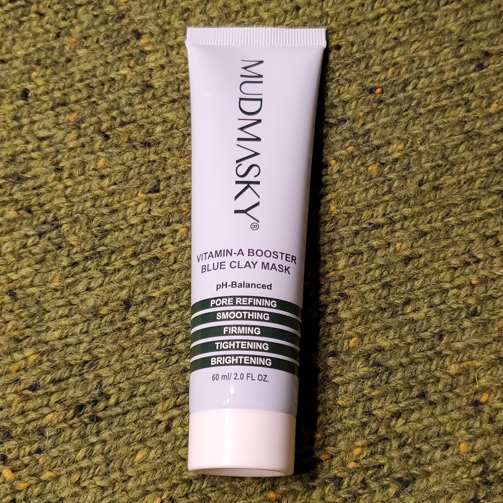 NEW! MudMasky Vitamin-A Booster Blue Clay Mask